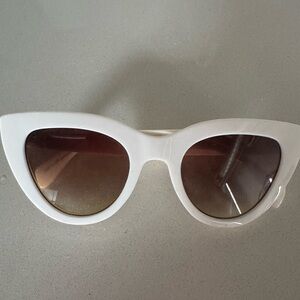White sunglasses